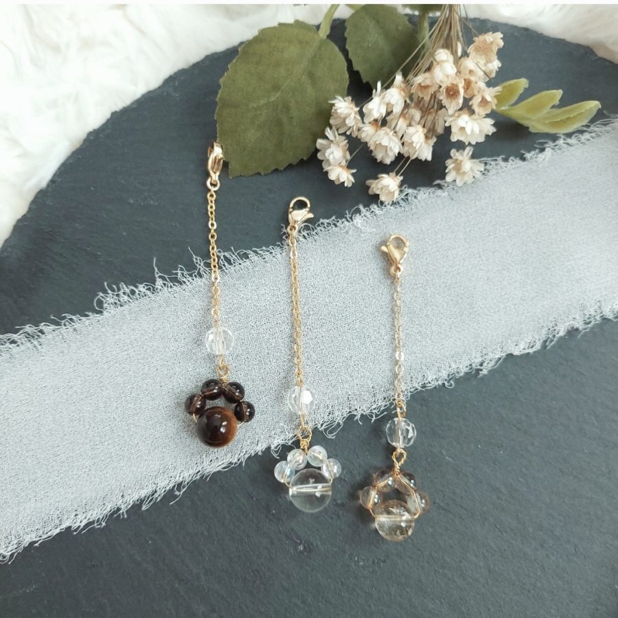 【数量限定】肉球ネックレスストッパー 猫[Photo1]